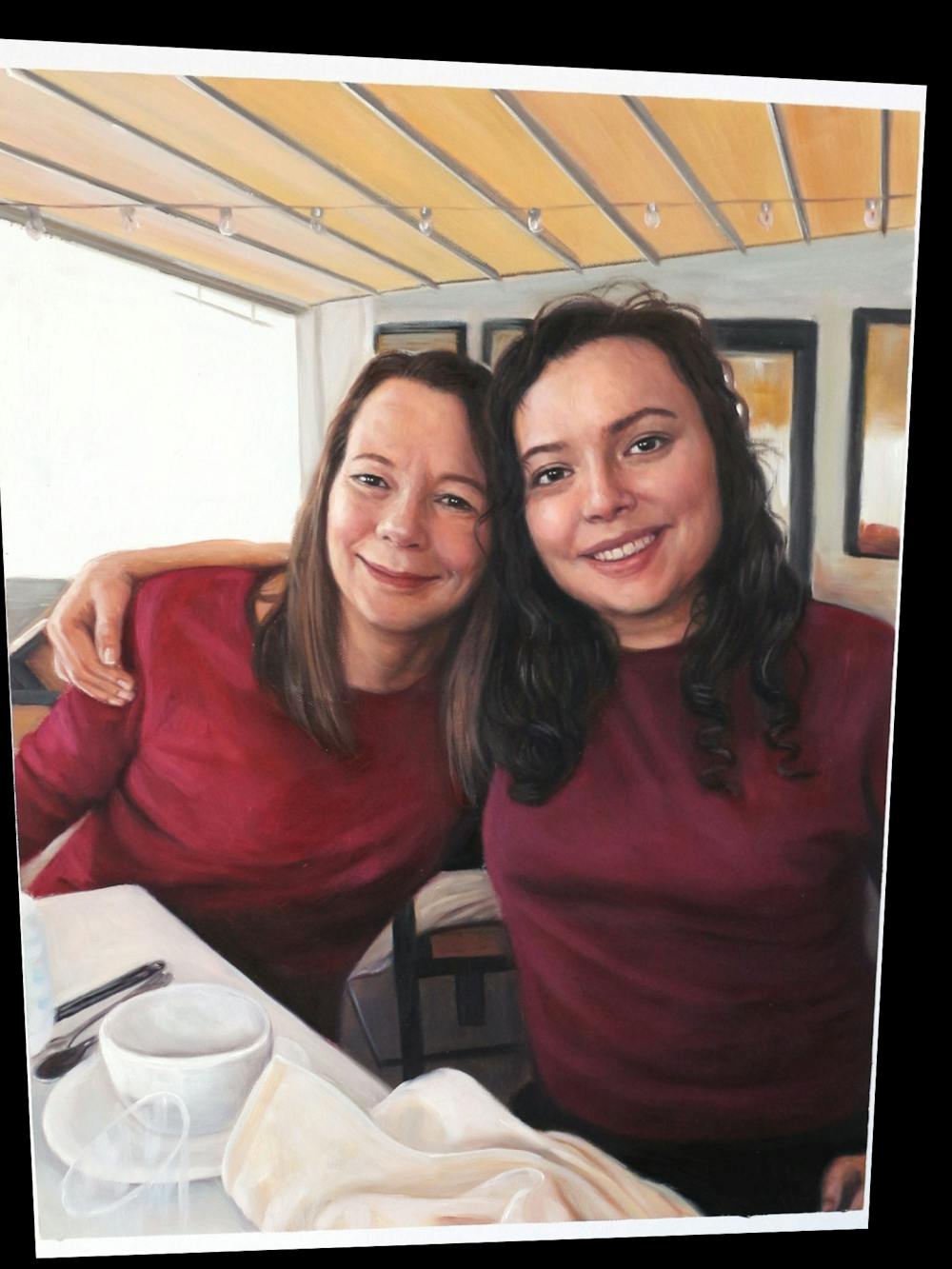 Artist-Rendered Painting