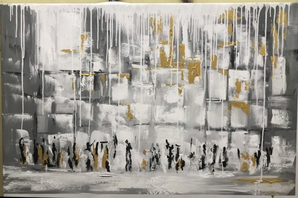 Artist-Rendered Painting