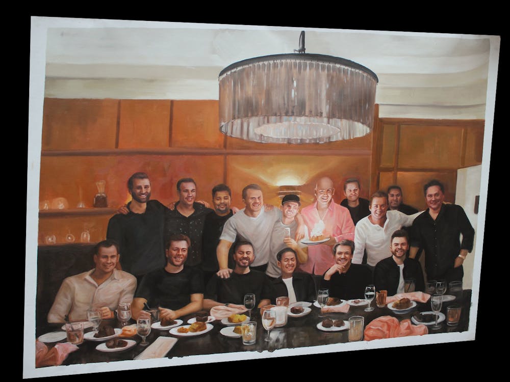 Artist-Rendered Painting