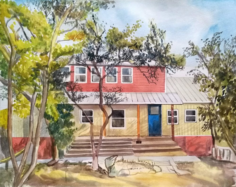 Artist-Rendered Painting