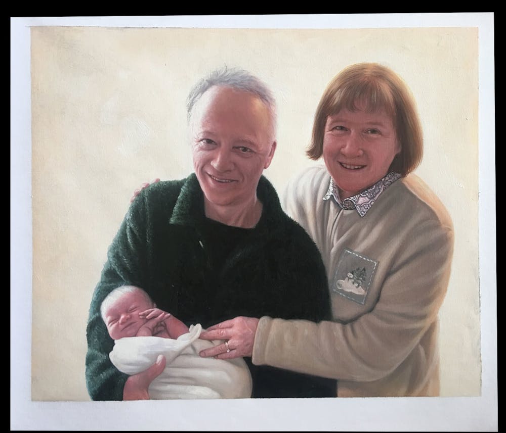 Artist-Rendered Painting