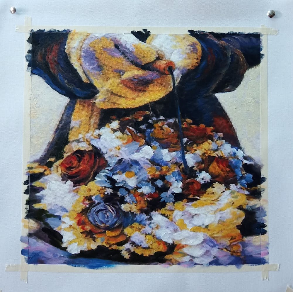 Artist-Rendered Painting