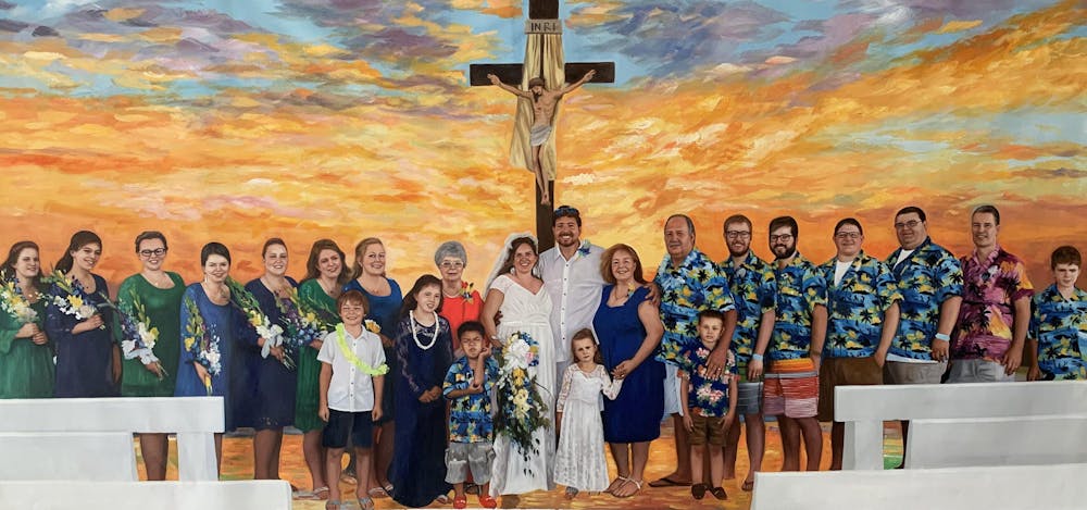 Artist-Rendered Painting