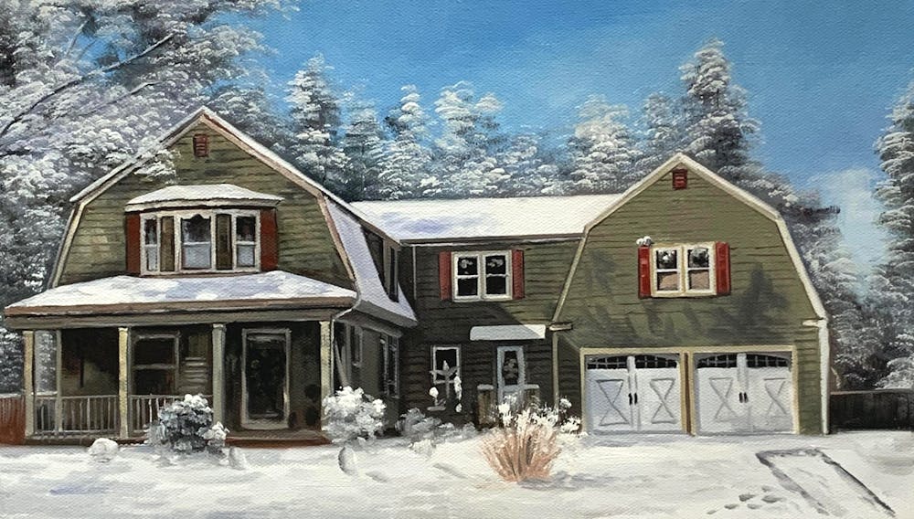 Artist-Rendered Painting