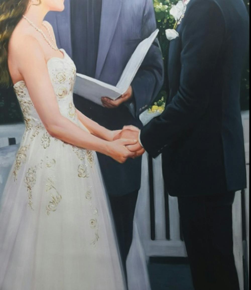 Artist-Rendered Painting