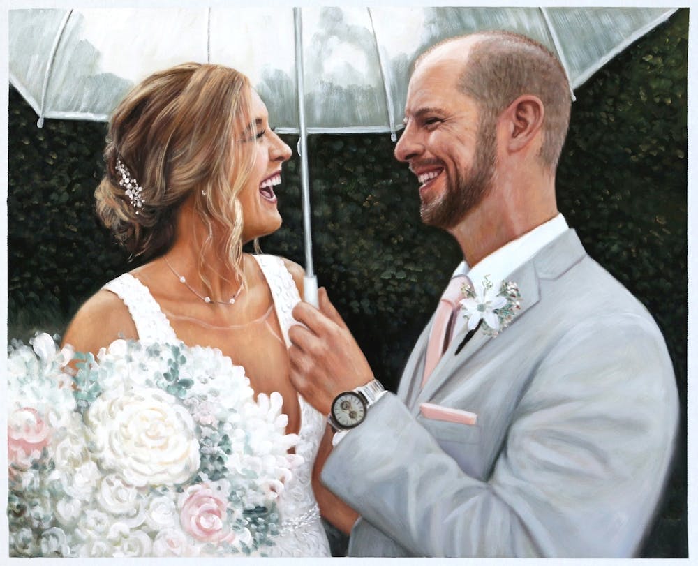 Artist-Rendered Painting