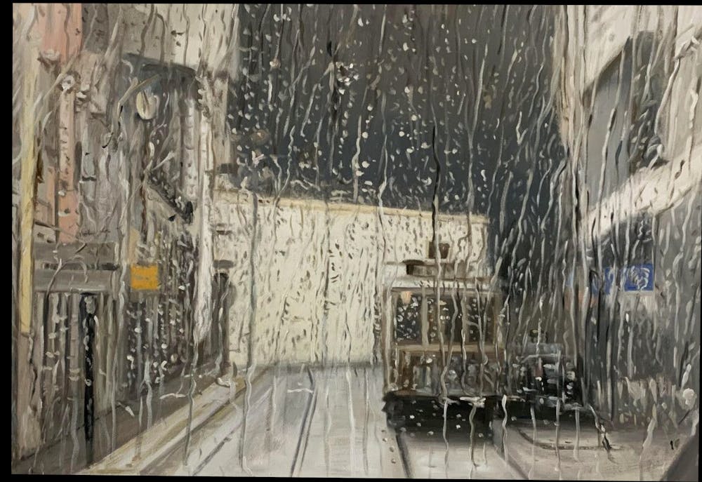 Artist-Rendered Painting