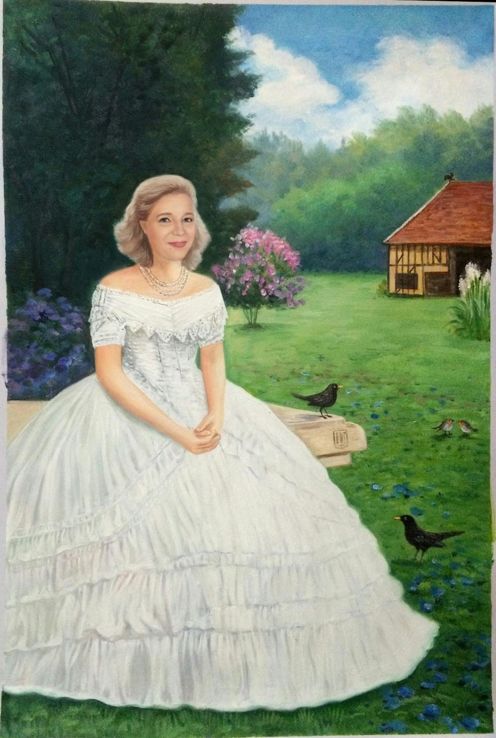 Artist-Rendered Painting