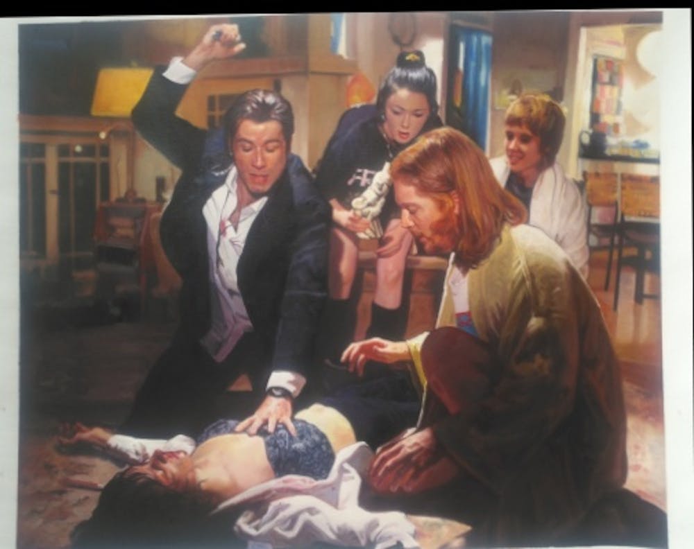 Artist-Rendered Painting