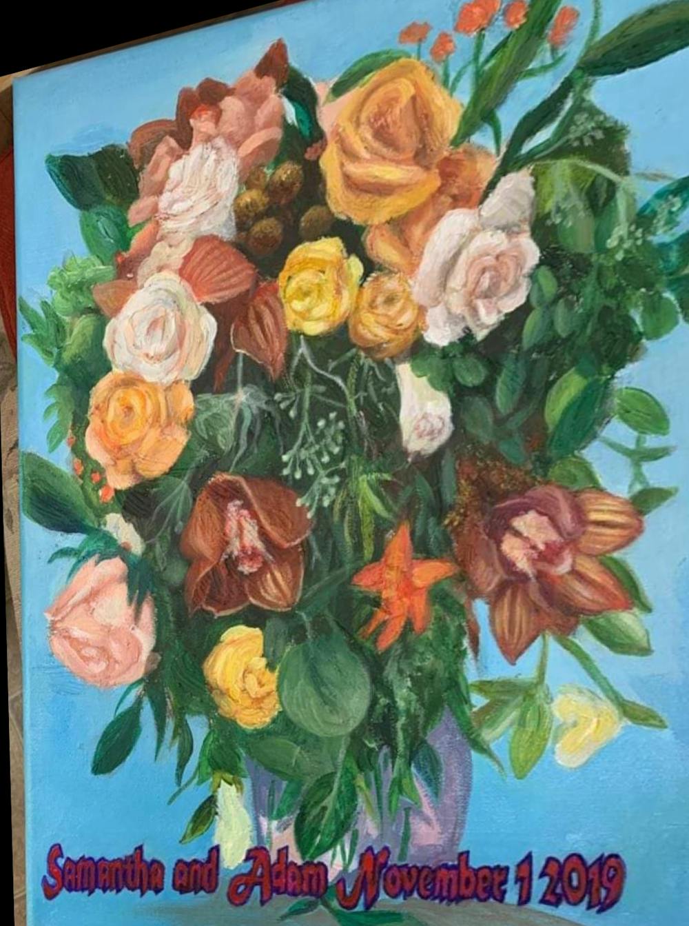 Artist-Rendered Painting