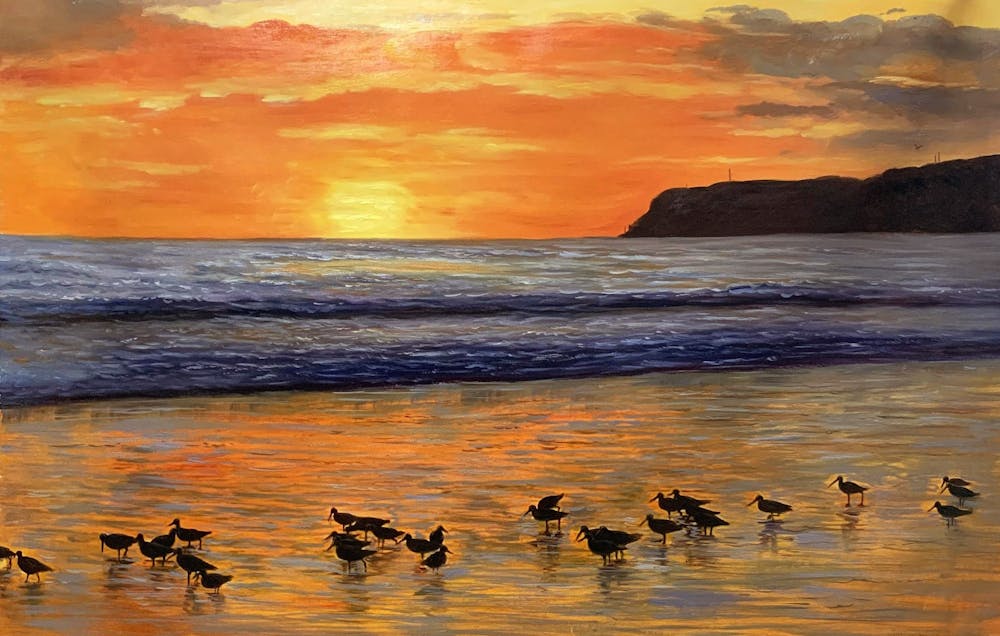 Artist-Rendered Painting