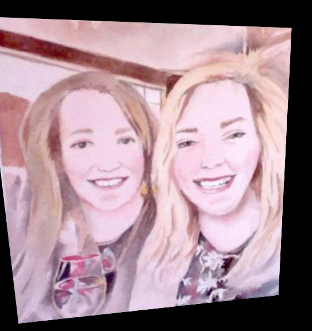 Artist-Rendered Painting