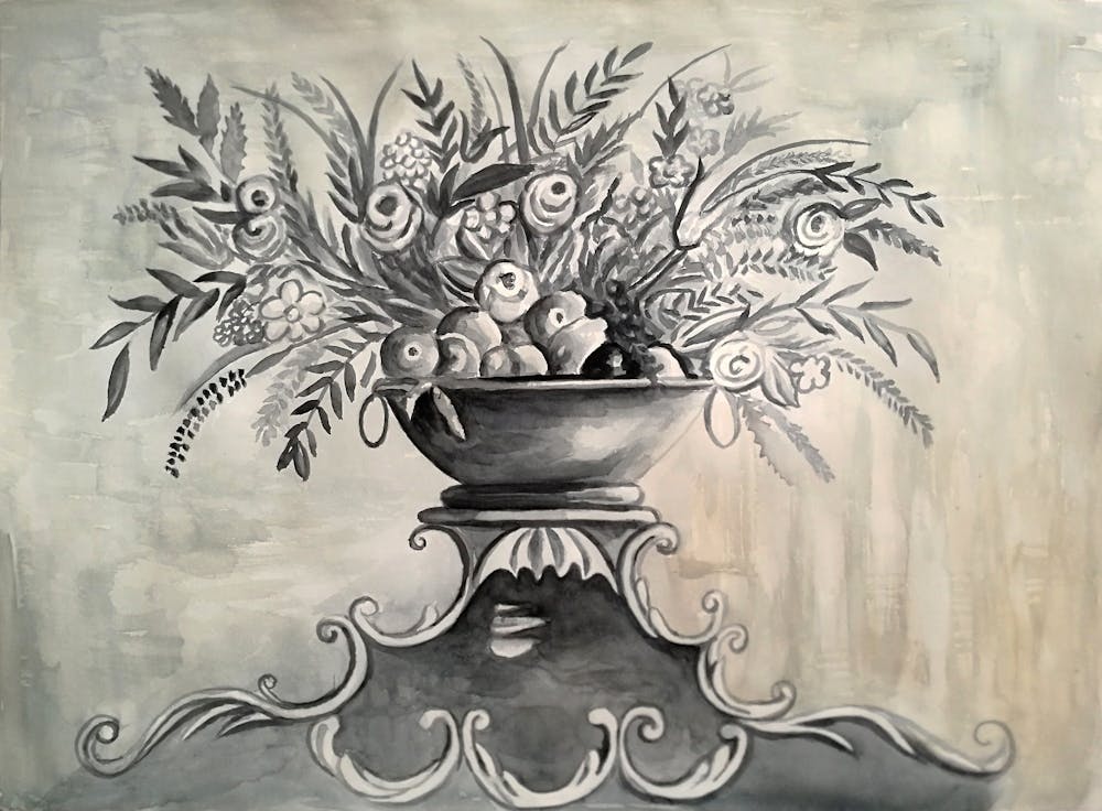 Artist-Rendered Painting