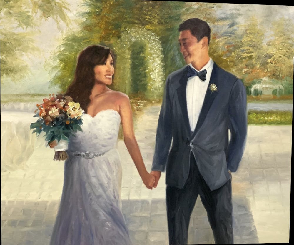 Artist-Rendered Painting