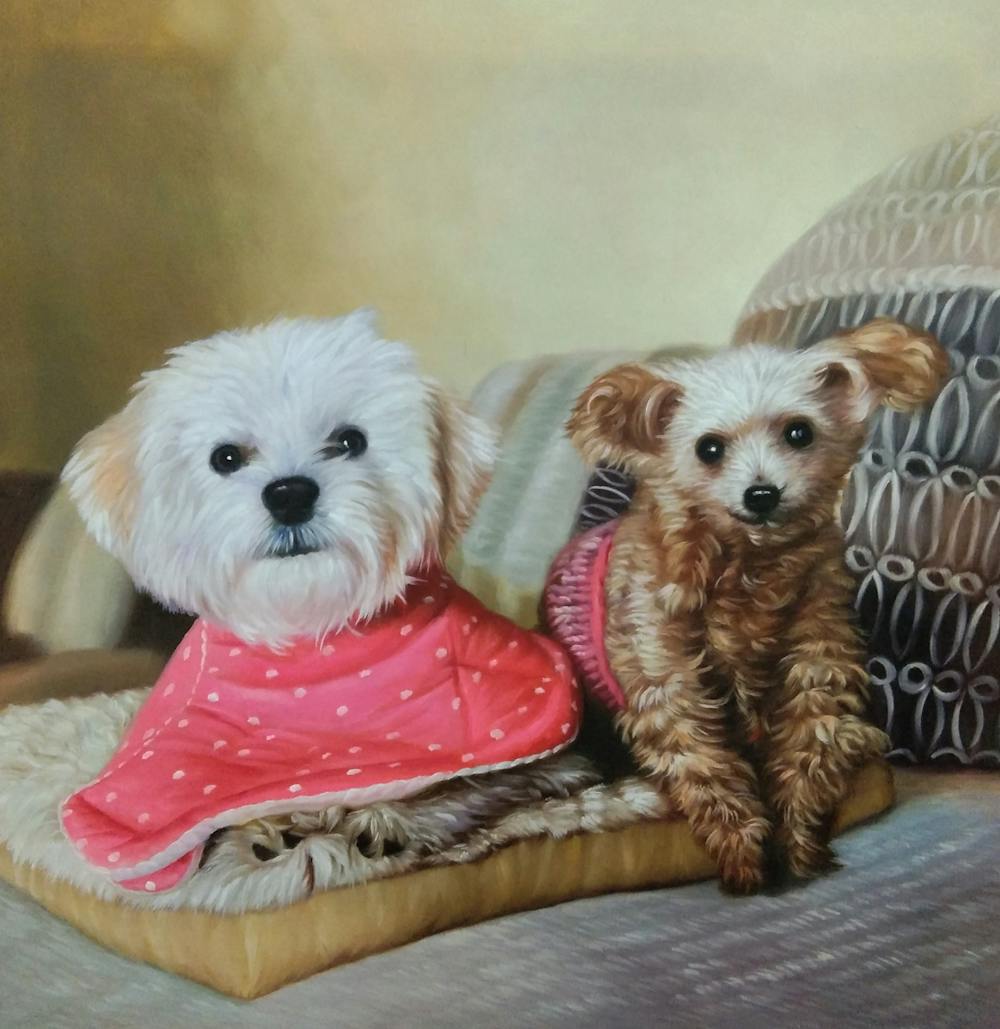 Artist-Rendered Painting