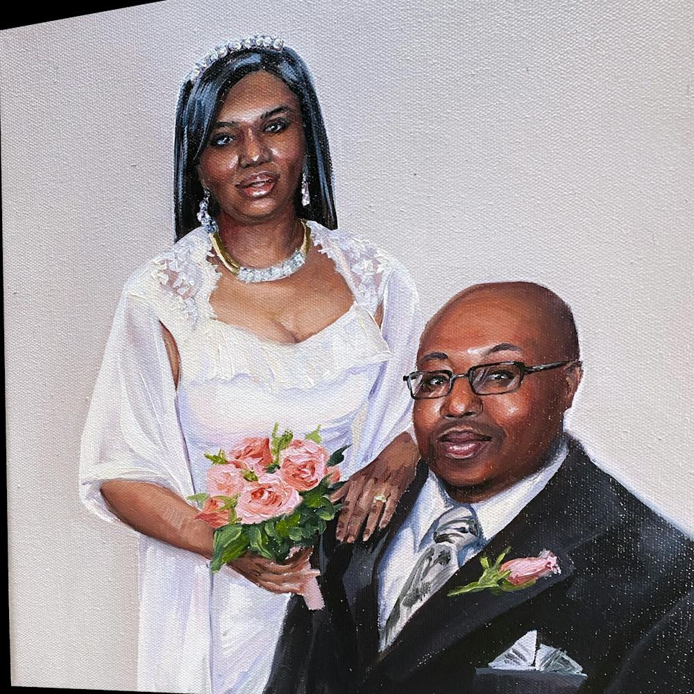 Artist-Rendered Painting