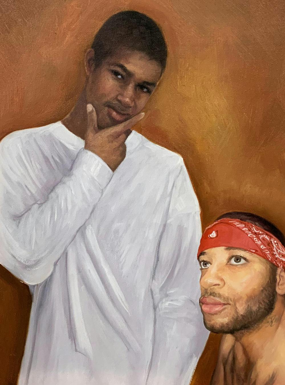 Artist-Rendered Painting