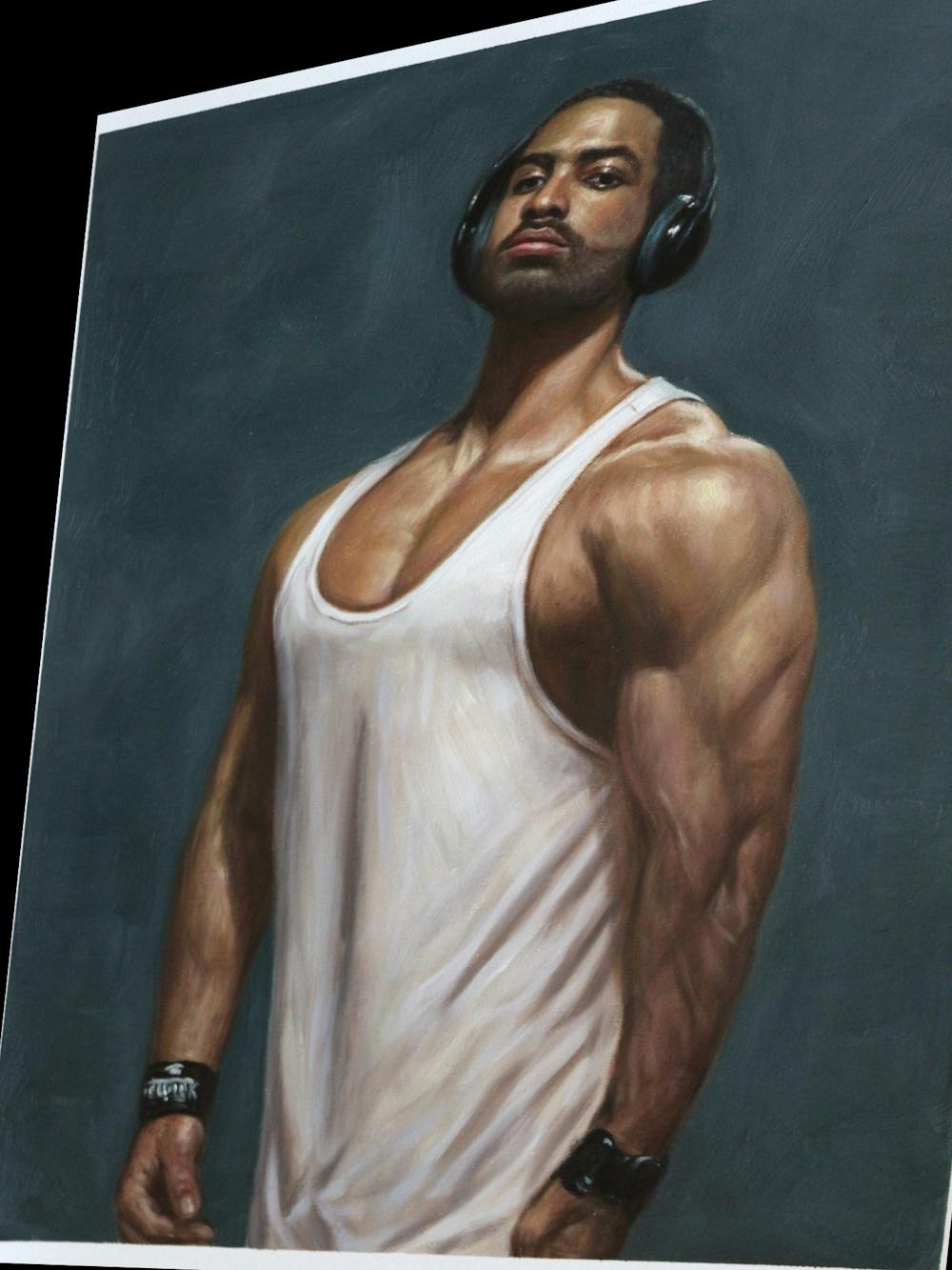 Artist-Rendered Painting