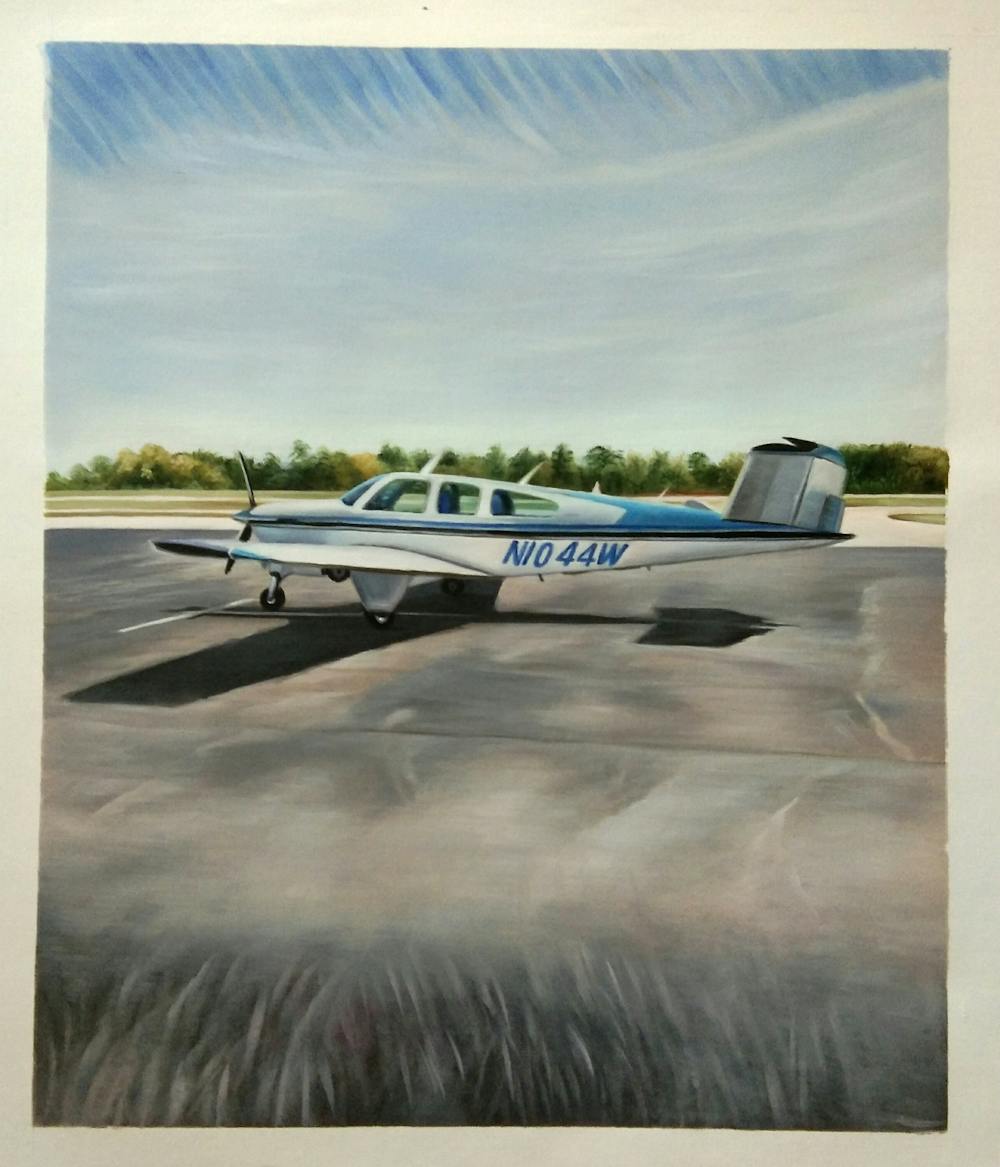 Artist-Rendered Painting