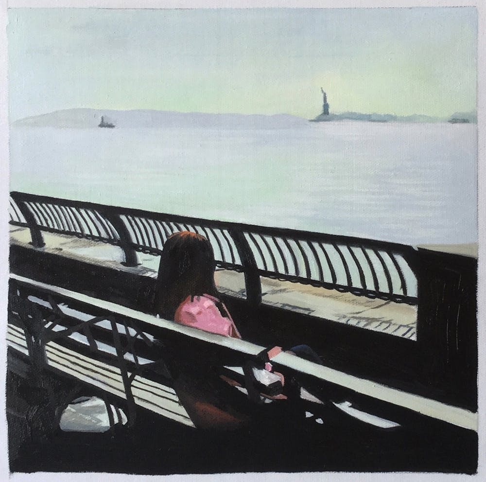 Artist-Rendered Painting