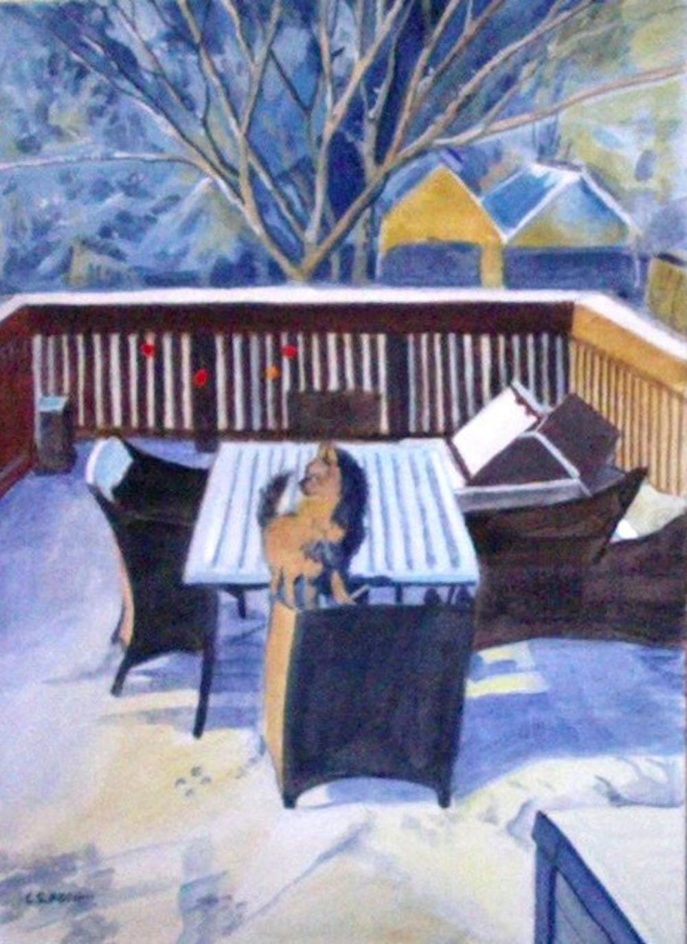 Artist-Rendered Painting