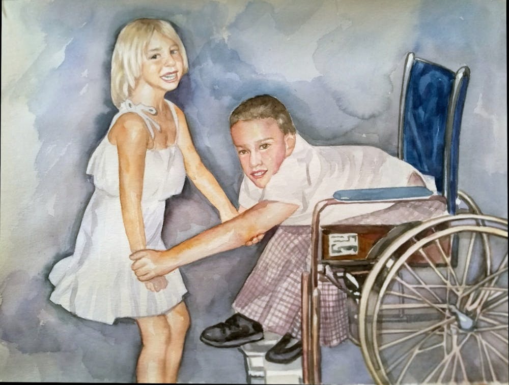 Artist-Rendered Painting