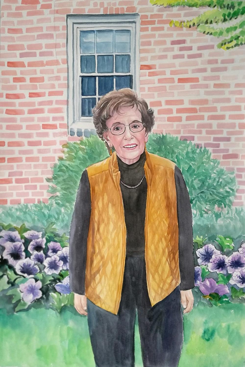 Artist-Rendered Painting