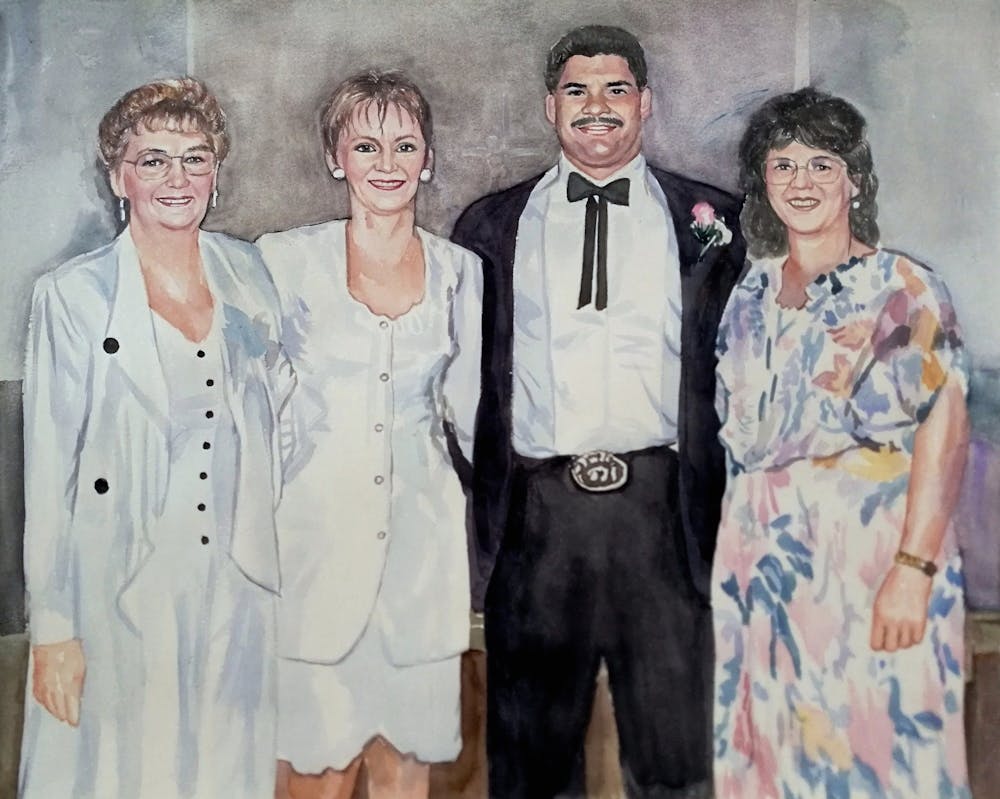 Artist-Rendered Painting