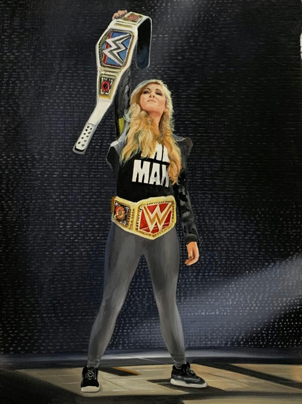 Artist-Rendered Painting