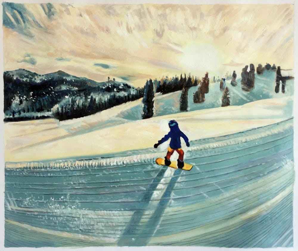 Artist-Rendered Painting