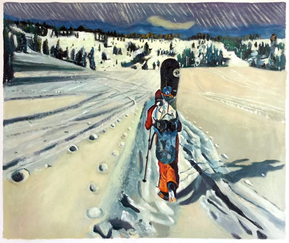 Artist-Rendered Painting