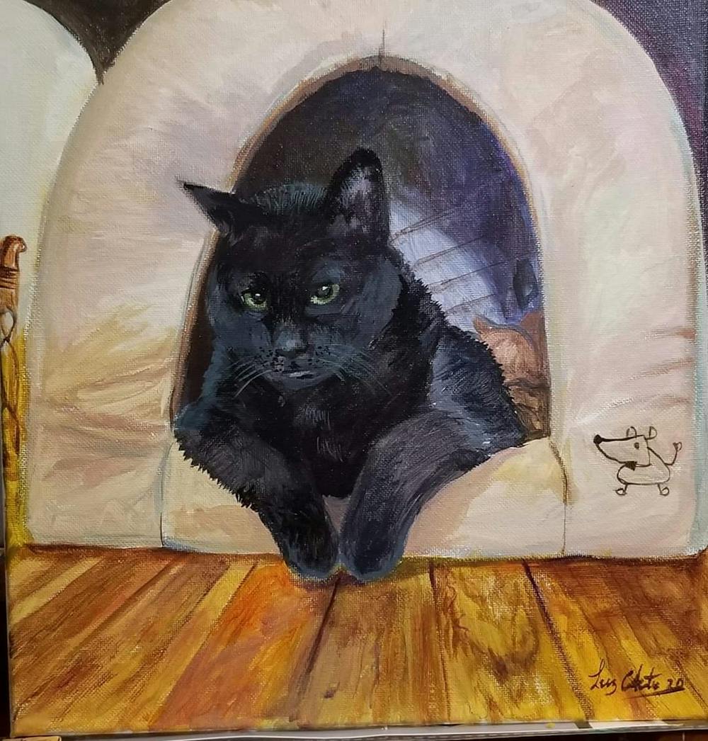 Artist-Rendered Painting