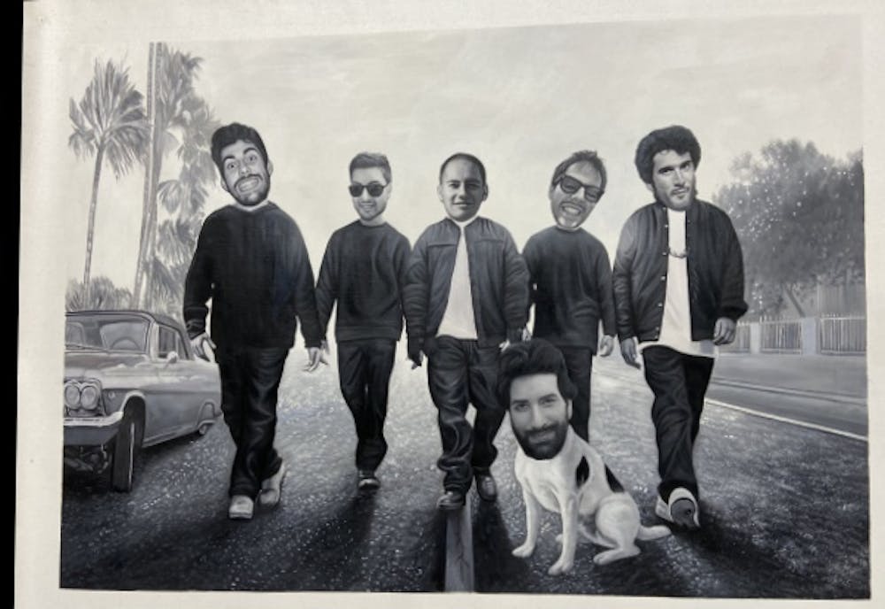 Artist-Rendered Painting