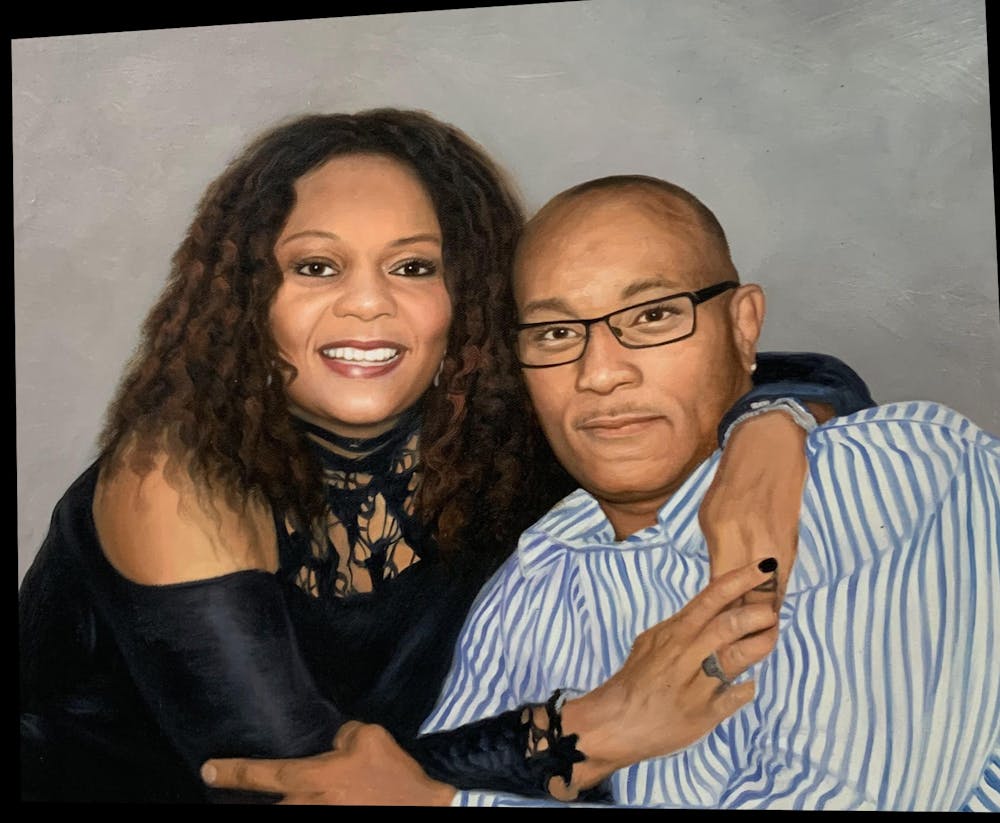 Artist-Rendered Painting