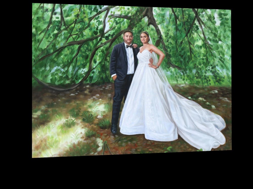 Artist-Rendered Painting