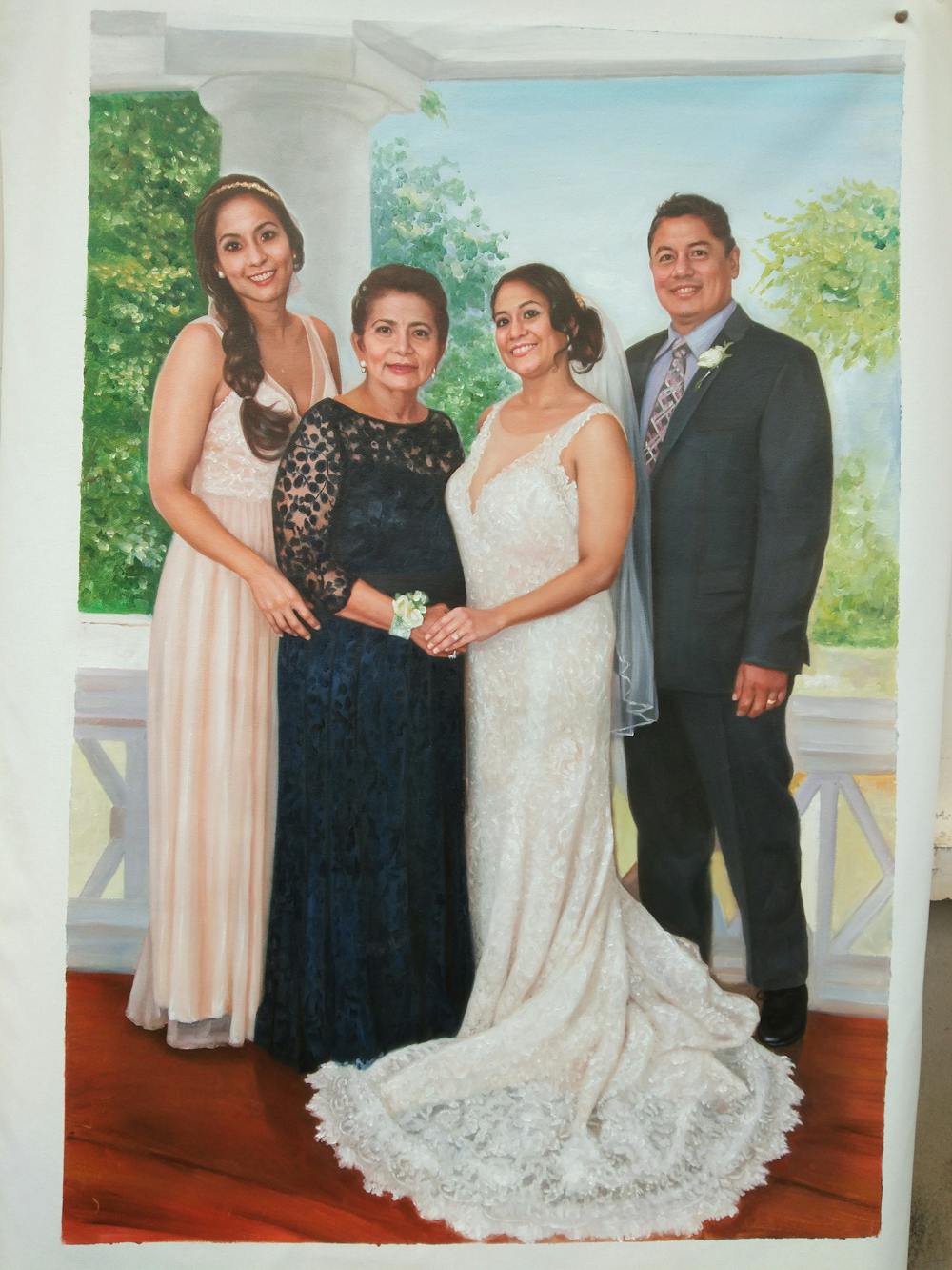 Artist-Rendered Painting