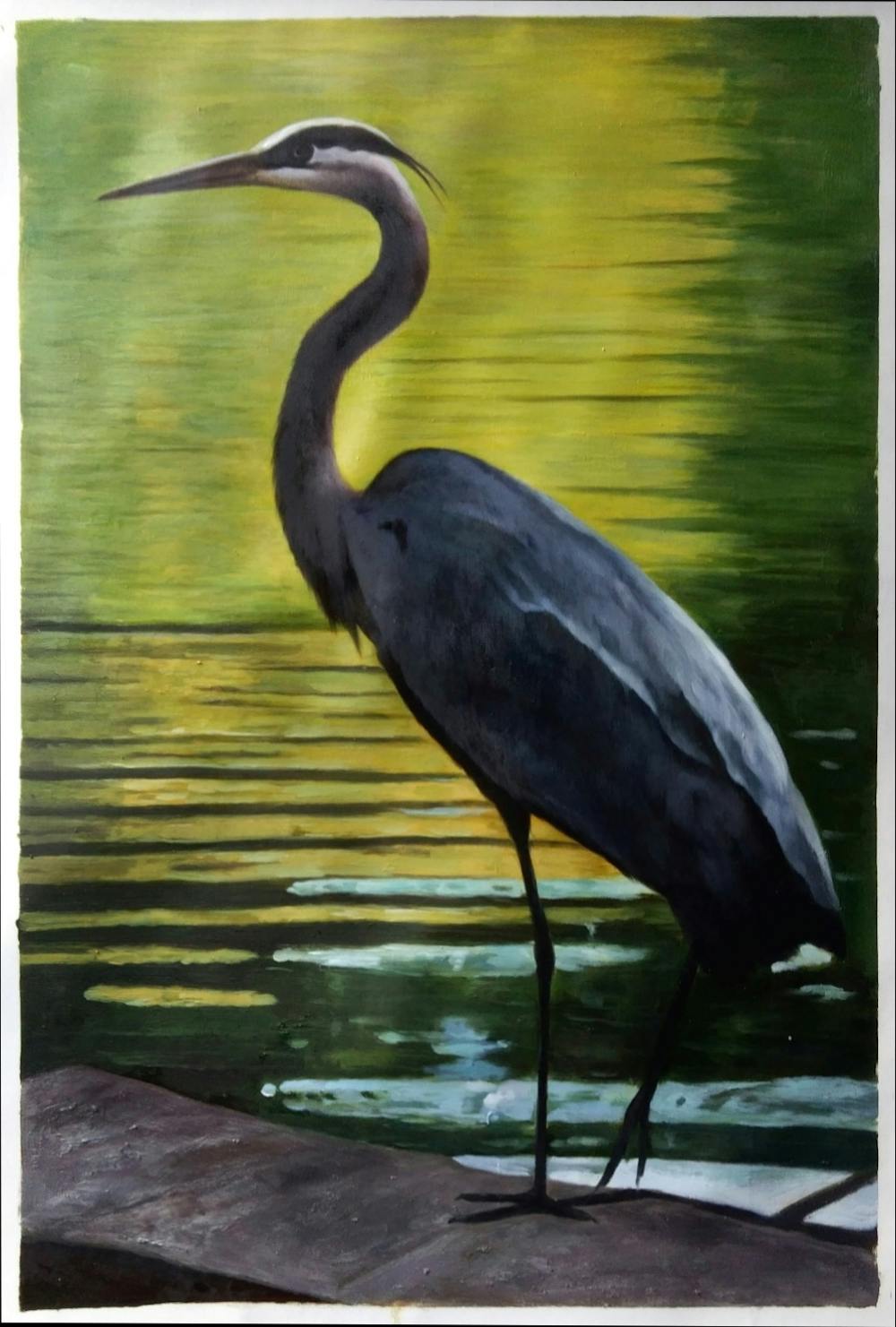 Artist-Rendered Painting