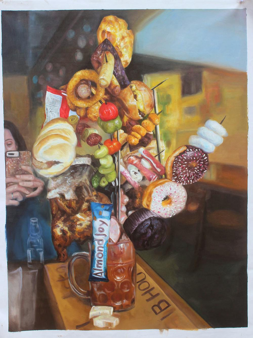 Artist-Rendered Painting