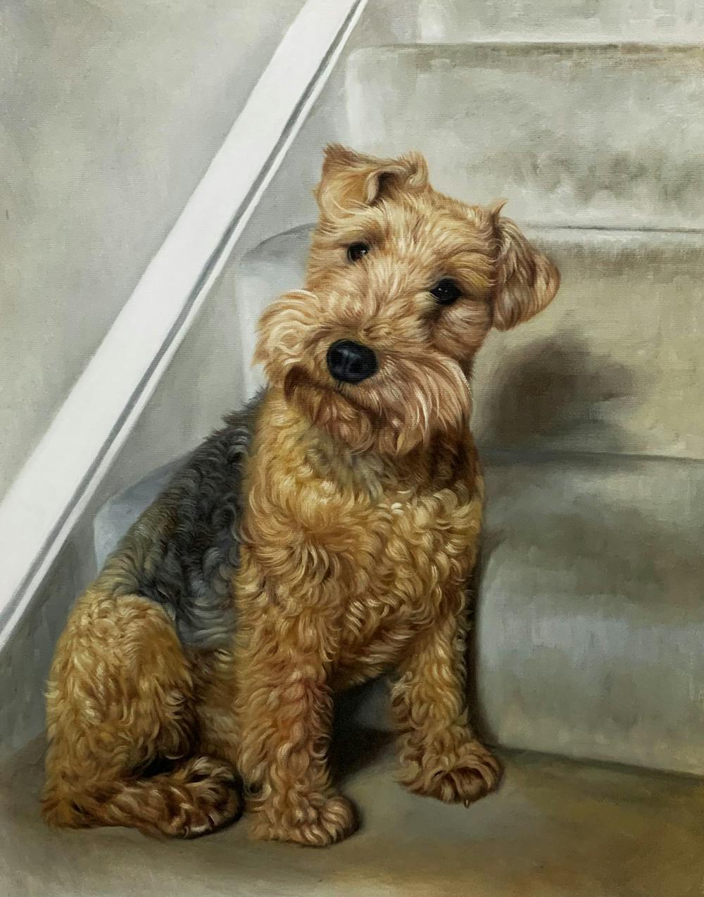 Artist-Rendered Painting