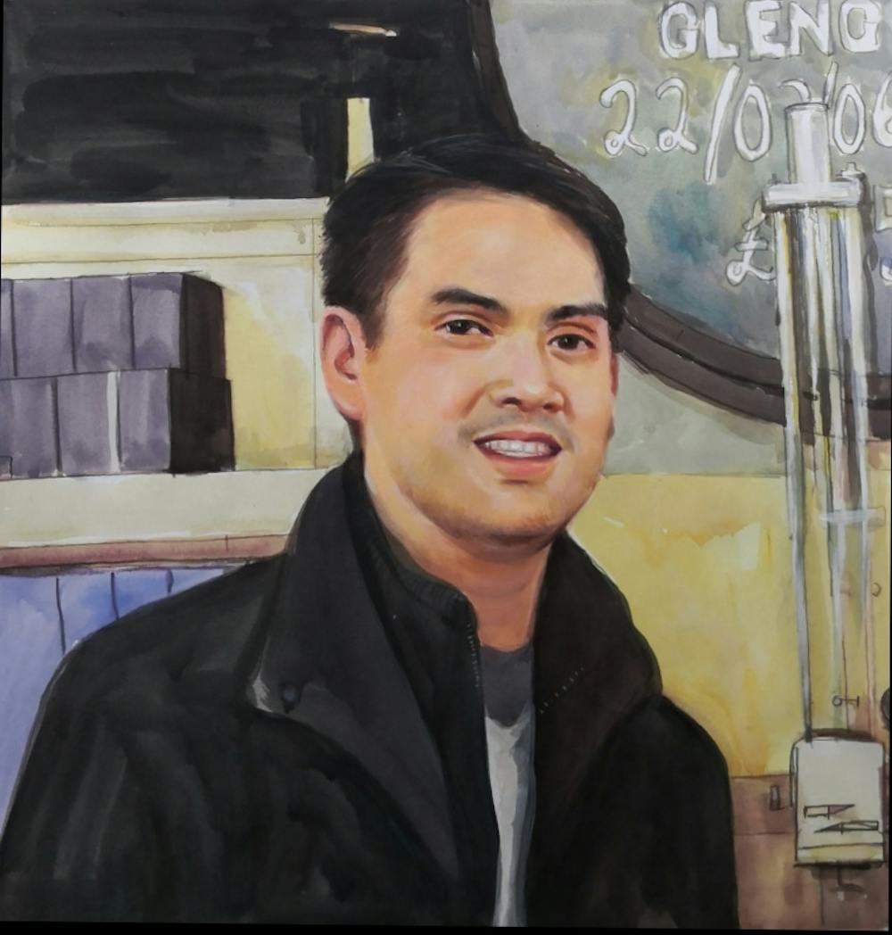 Artist-Rendered Painting