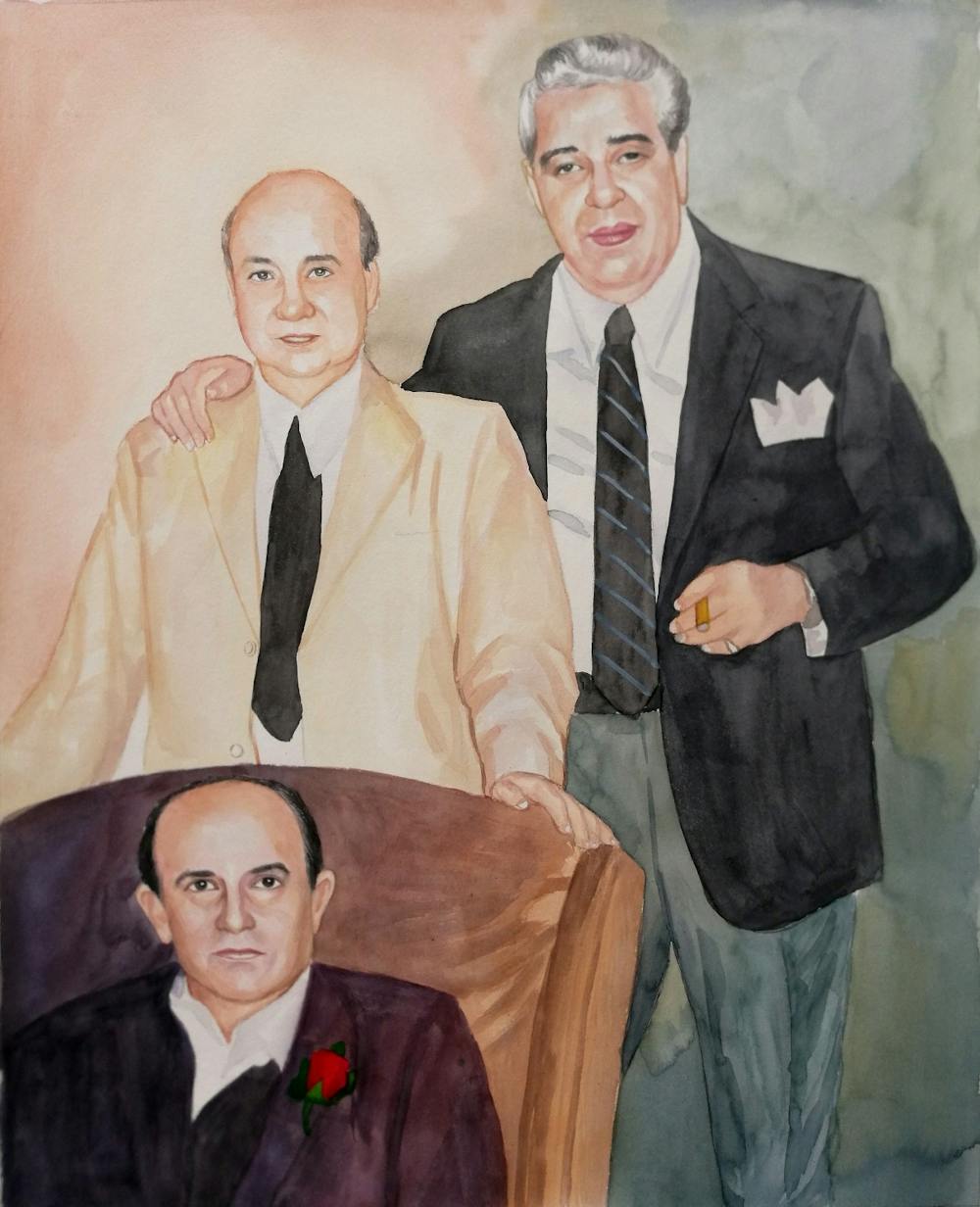 Artist-Rendered Painting