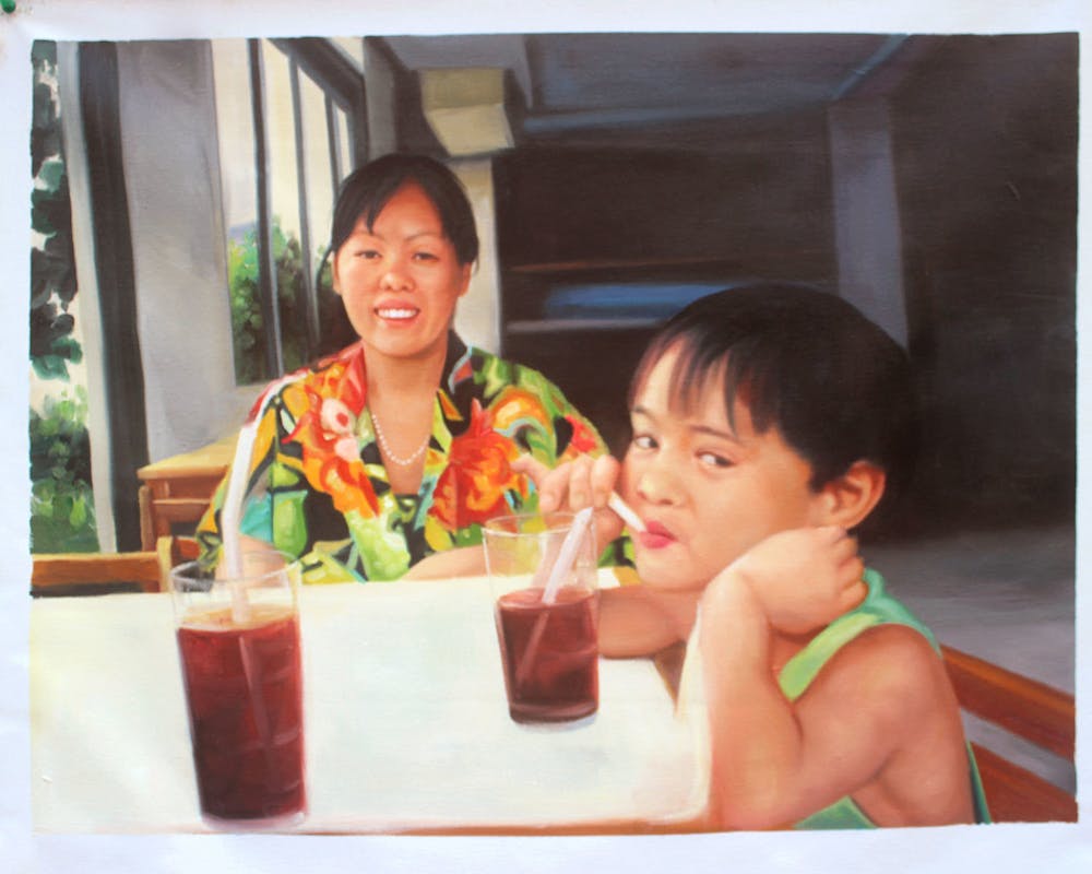 Artist-Rendered Painting