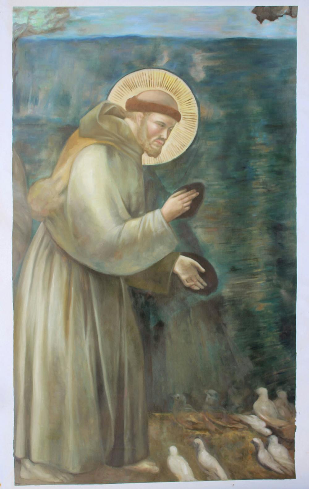 Artist-Rendered Painting