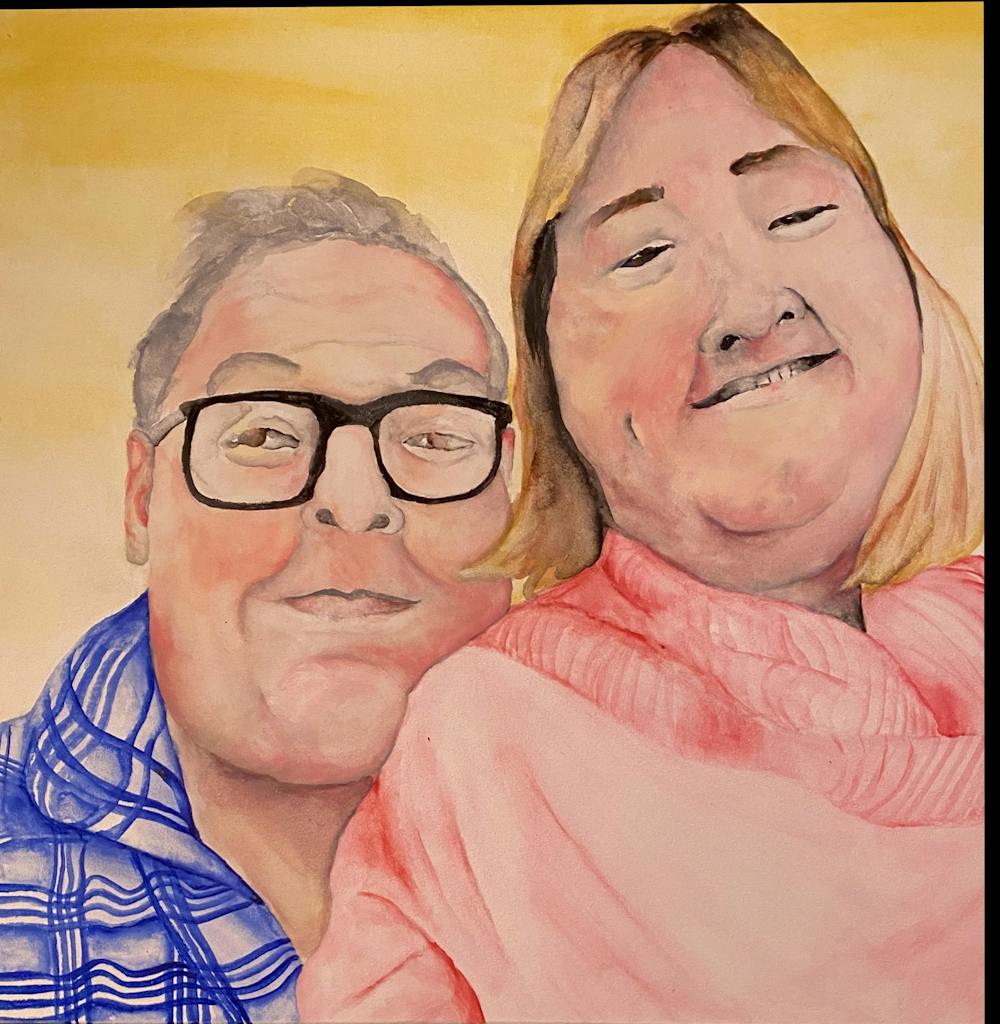 Artist-Rendered Painting