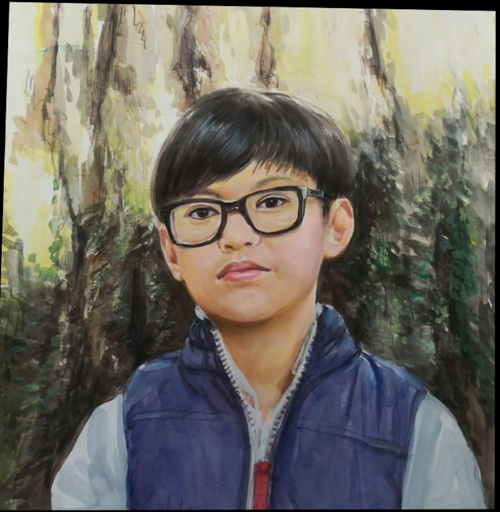 Artist-Rendered Painting