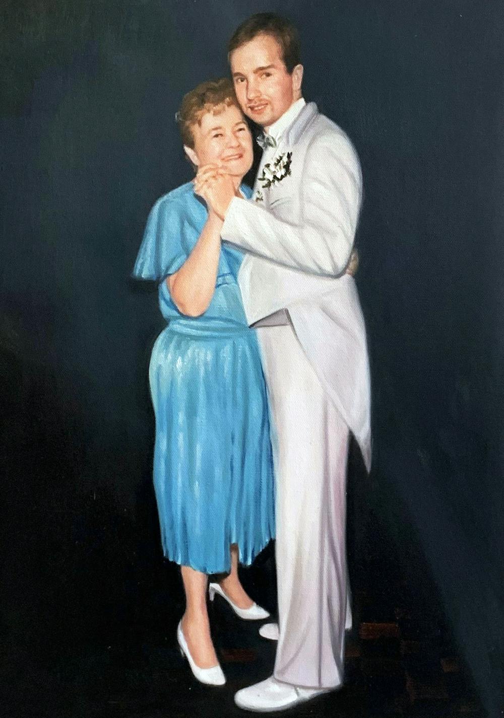 Artist-Rendered Painting