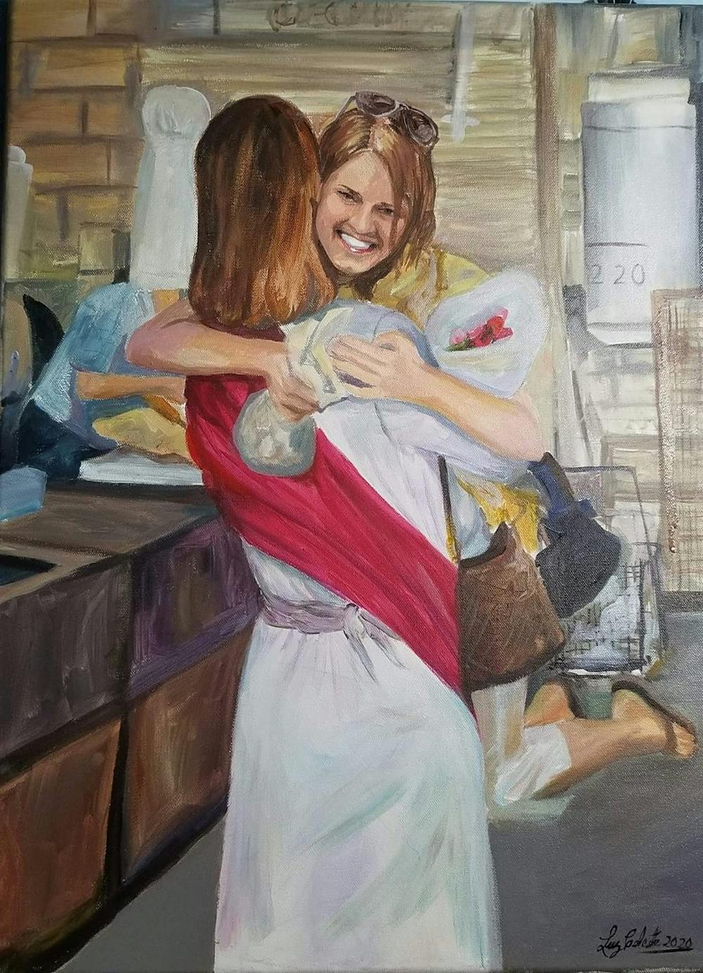 Artist-Rendered Painting