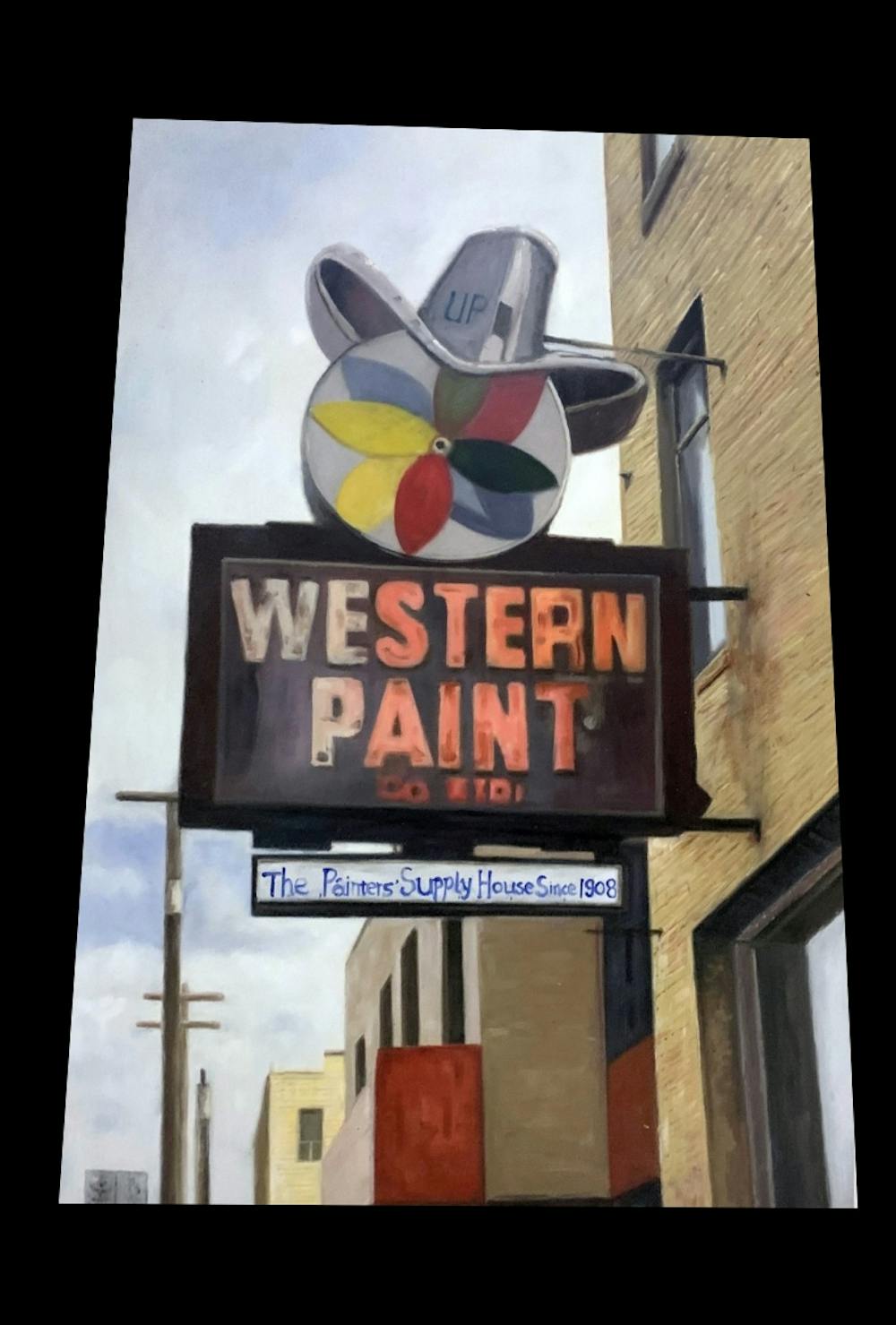 Artist-Rendered Painting