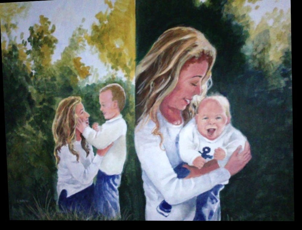 Artist-Rendered Painting