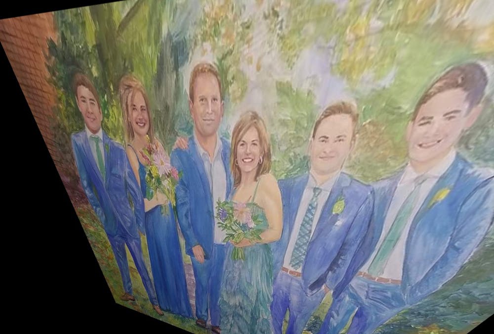 Artist-Rendered Painting